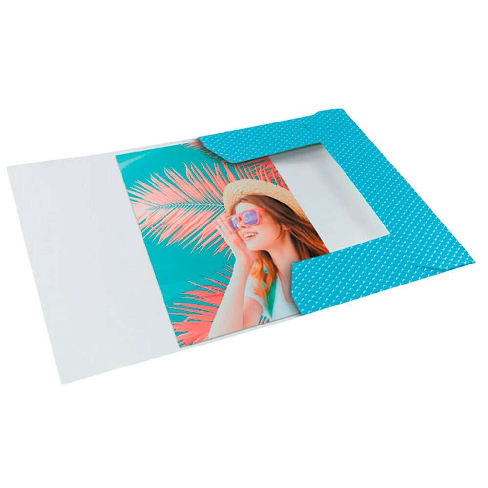 ESSELTE Assorted Colour Breeze PP A4 Paperboard A4 3 Flaps Folder