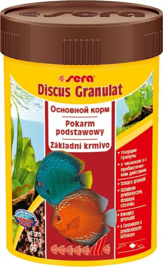 Корм для рыб Sera SE.DISCUS GRANULES 100ML 0300 - 4055