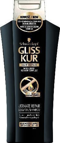 Schwarzkopf Gliss Kur Ultimate Repair Szampon Шампунь экстремальное восстановление для  поврежденных волос  400 мл