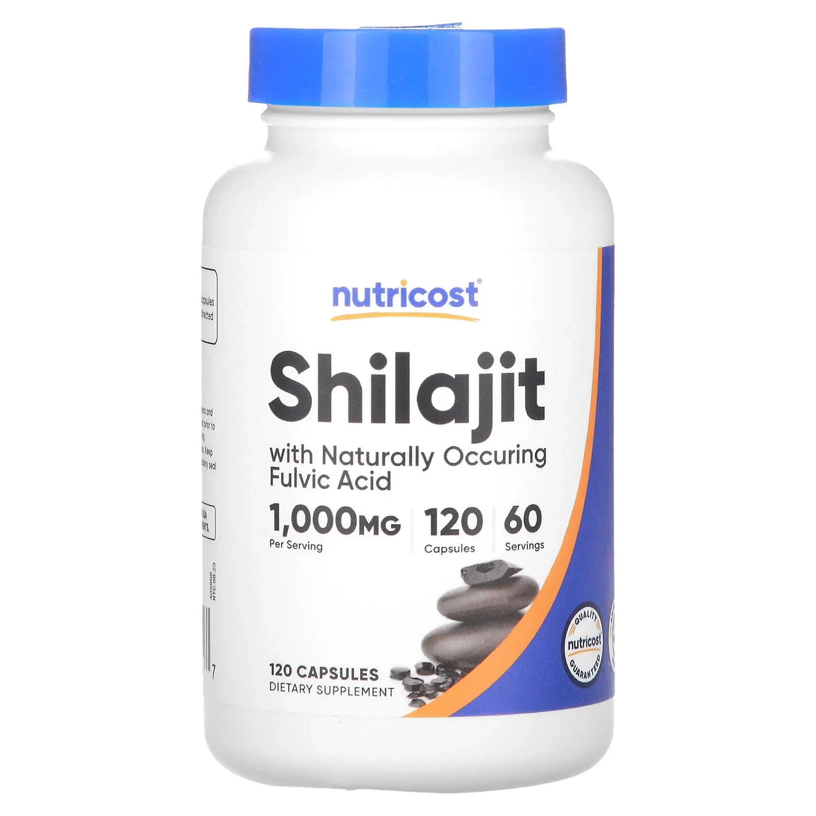 Shilajit, 1,000 mg , 120 Capsules (500 mg per Capsule)