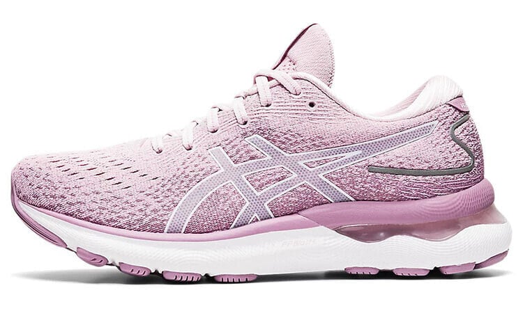 Asics GEL-Nimbus 24 耐磨减震 低帮 跑步鞋 女款 粉白 / Кроссовки Asics GEL-Nimbus 24 1012B201-700