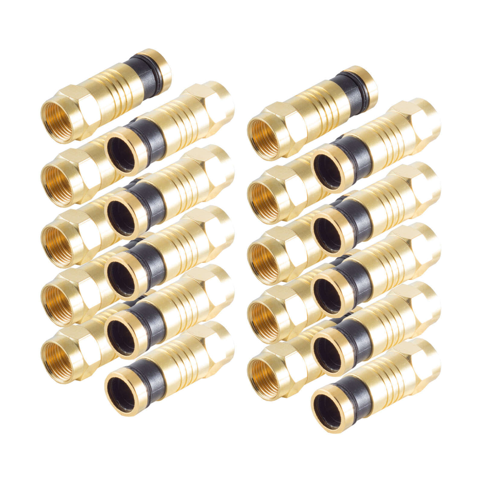 ShiverPeaks BS15-300914 - F-type - F - F - 7.2 mm - Gold - Gold