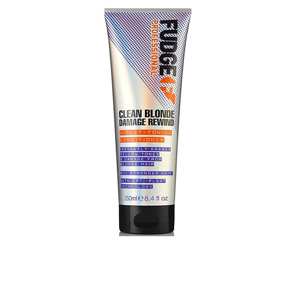 Fudge Clean Blonde Damage Rewind Violet-Toning Conditioner Оттеночный кондиционер для светлых волос, нейтрализующий желтые тона, оттенок фиолетовый 250 мл