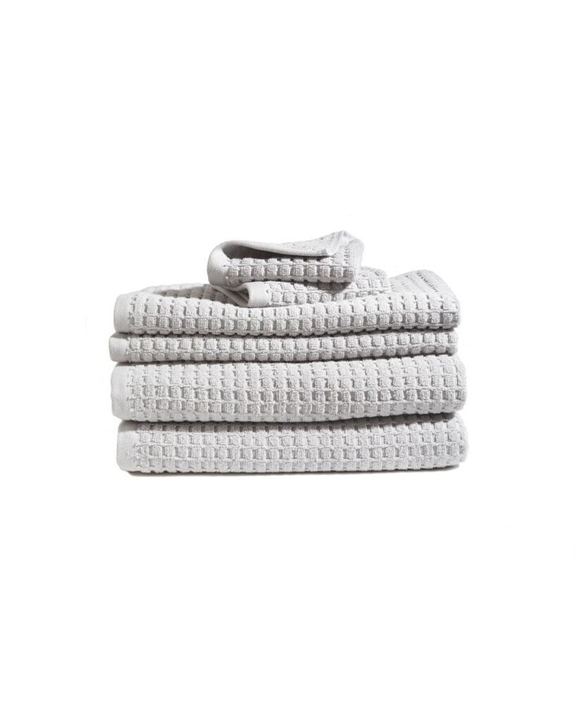 DKNY quick Dry 6 Pieces Wash Towel Set