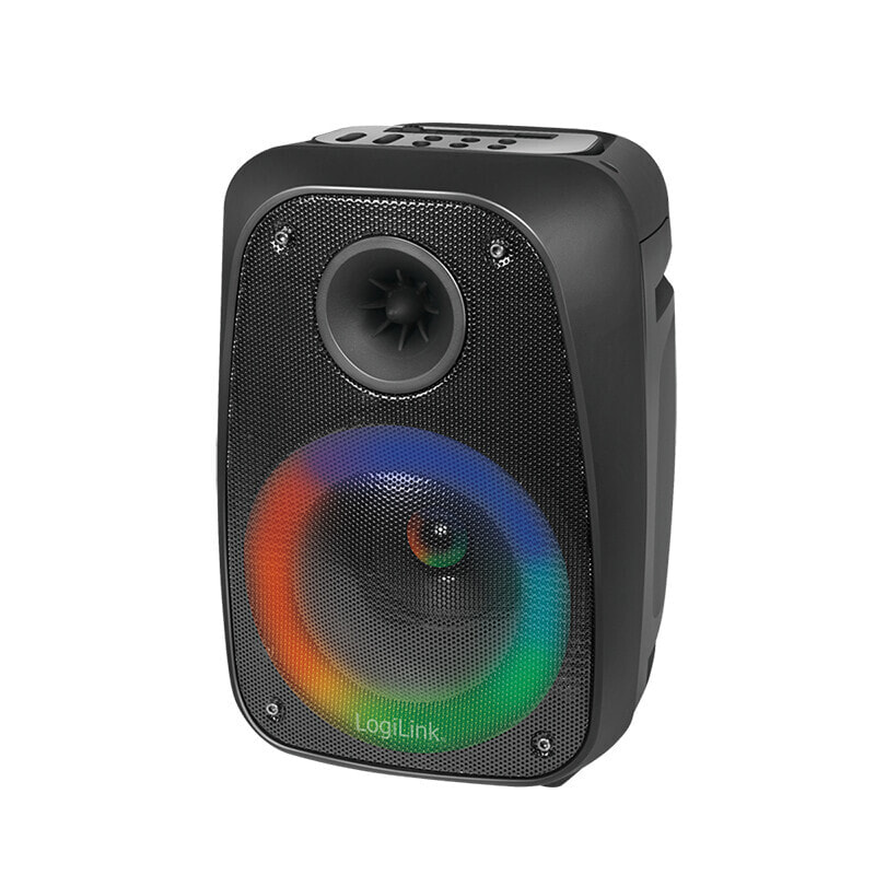 SP0058 - Bluetooth -Lautsprecher mit Party Licht schwarz