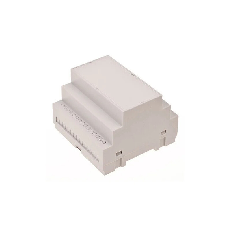 Modular case Kradex Z109J 90x86x65mm for mounting on DIN rail light-colored