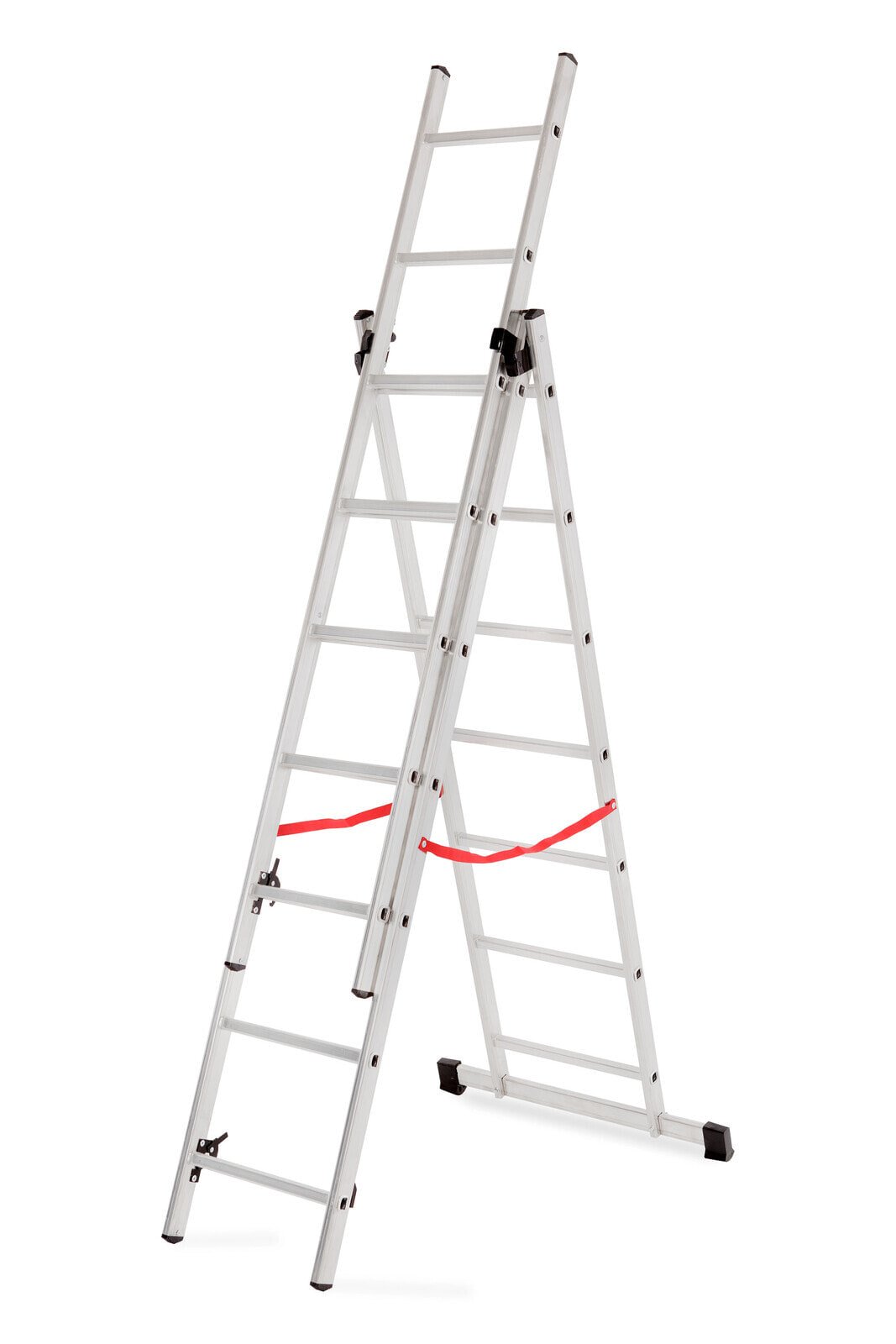 Awtools Basic 3x7 градусов алюминиевая лестница 150 кг