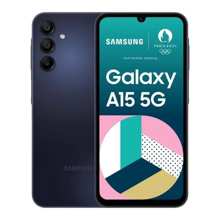 SAMSUNG Galaxy A15 5G Smartphone 128 GB Mitternachtsblau