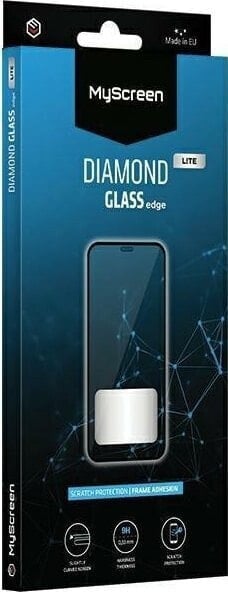 MyScreen Protector Samsung Galaxy Xcover Pro - Szkło hartowane na lekko zaokrąglone ekrany DIAMOND GLASS LITE edge FULL GLUE