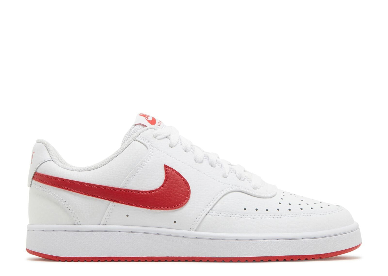 Wmns Court Vision Low 'White University Red'