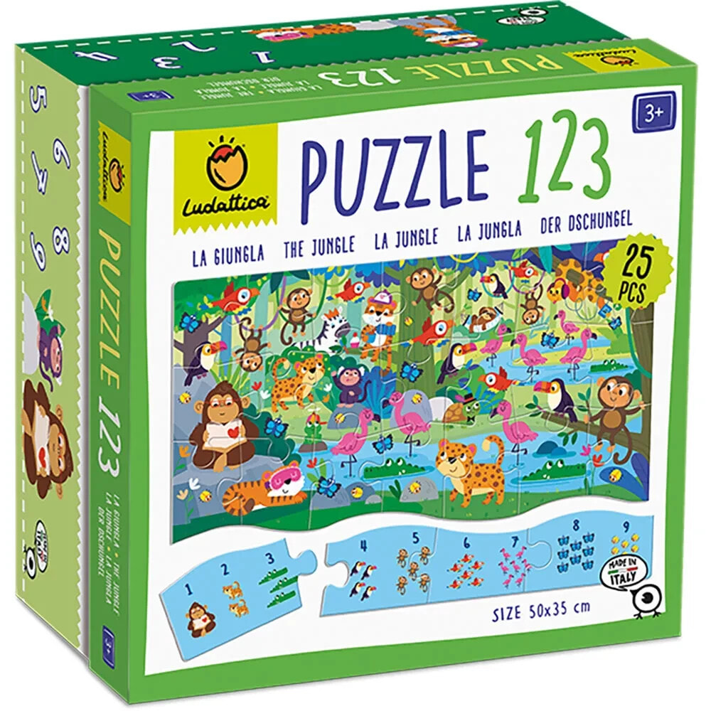 LUDATTICA Puzzle 123 The Jungle