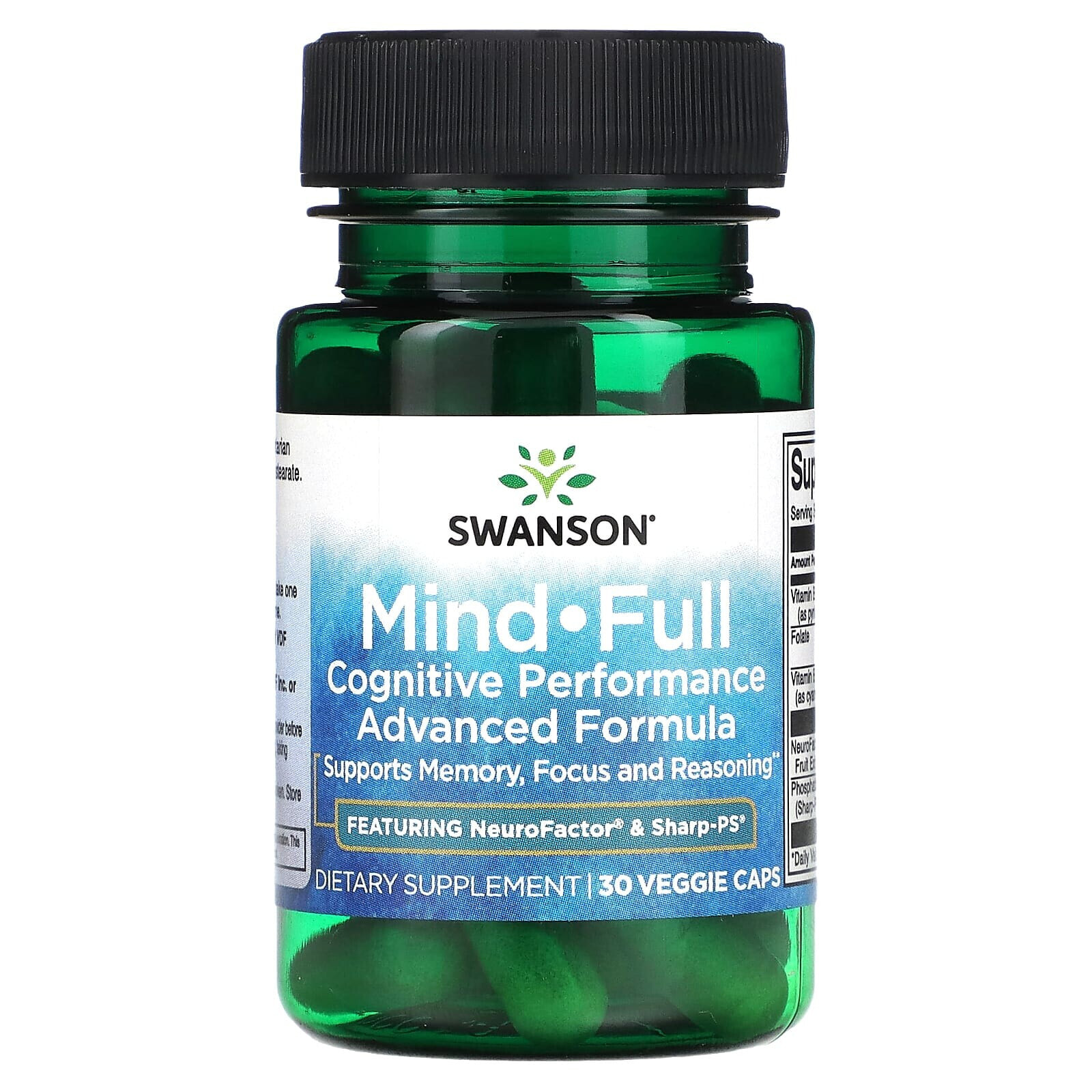 Mind-Full, Cognitive Performance, Advanced Formula, 30 Veggie Caps