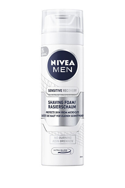 Nivea Men Sensitive Shaving Foam Пенка для бритья для чувствительной кожи 200 мл