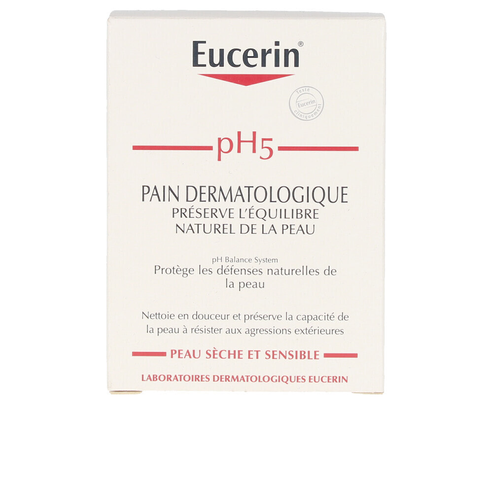Eucerin pH5 Soap Мыло для чувствительной кожи лица и тела 100 г