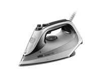 Braun TexStyle 7 Pro SI7149WB - Dry & Steam iron - EloxalPlus soleplate - 2.5 m - 220 g/min - Black - White - 50 g/min