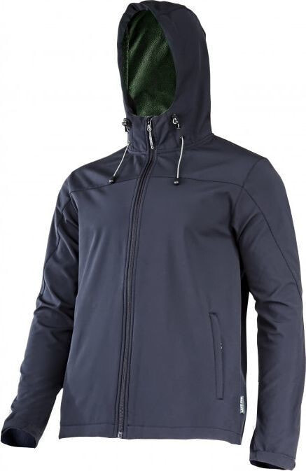 Lahti Pro SOFTSHELL JACKET WITH HOOD. BLACK, "2XL", CE, LAHTI