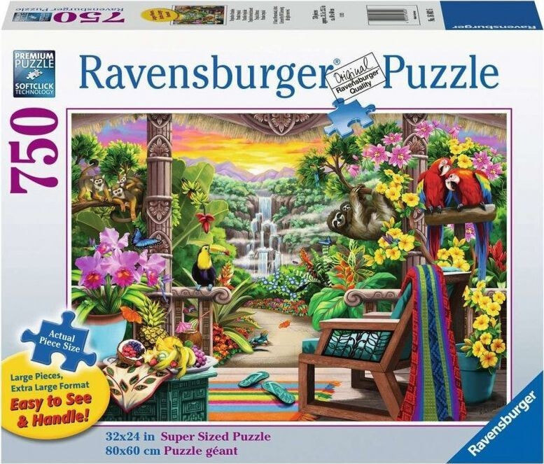 Ravensburger Puzzle 750el Odpoczynek w tropikach 168026 RAVENSBURGER