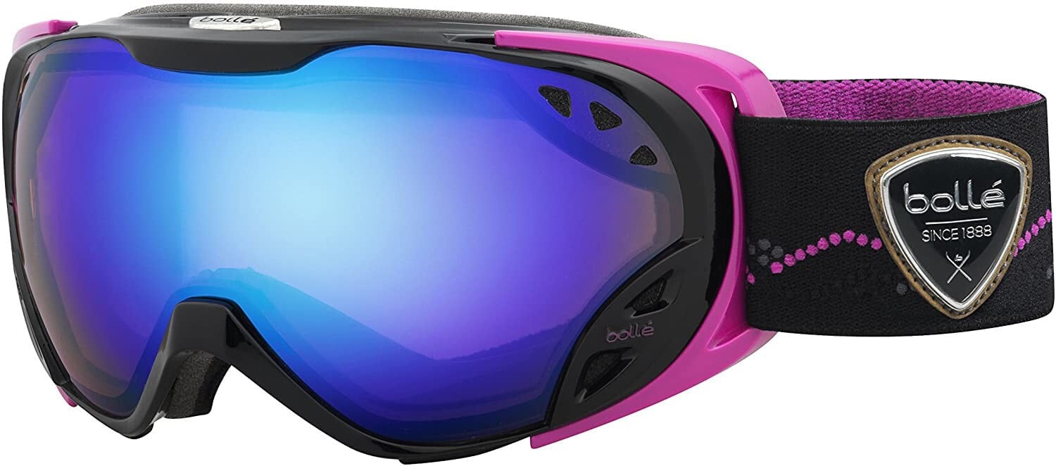 Bolle Duchess Ski Goggles Black/Pink Aurora 21461
