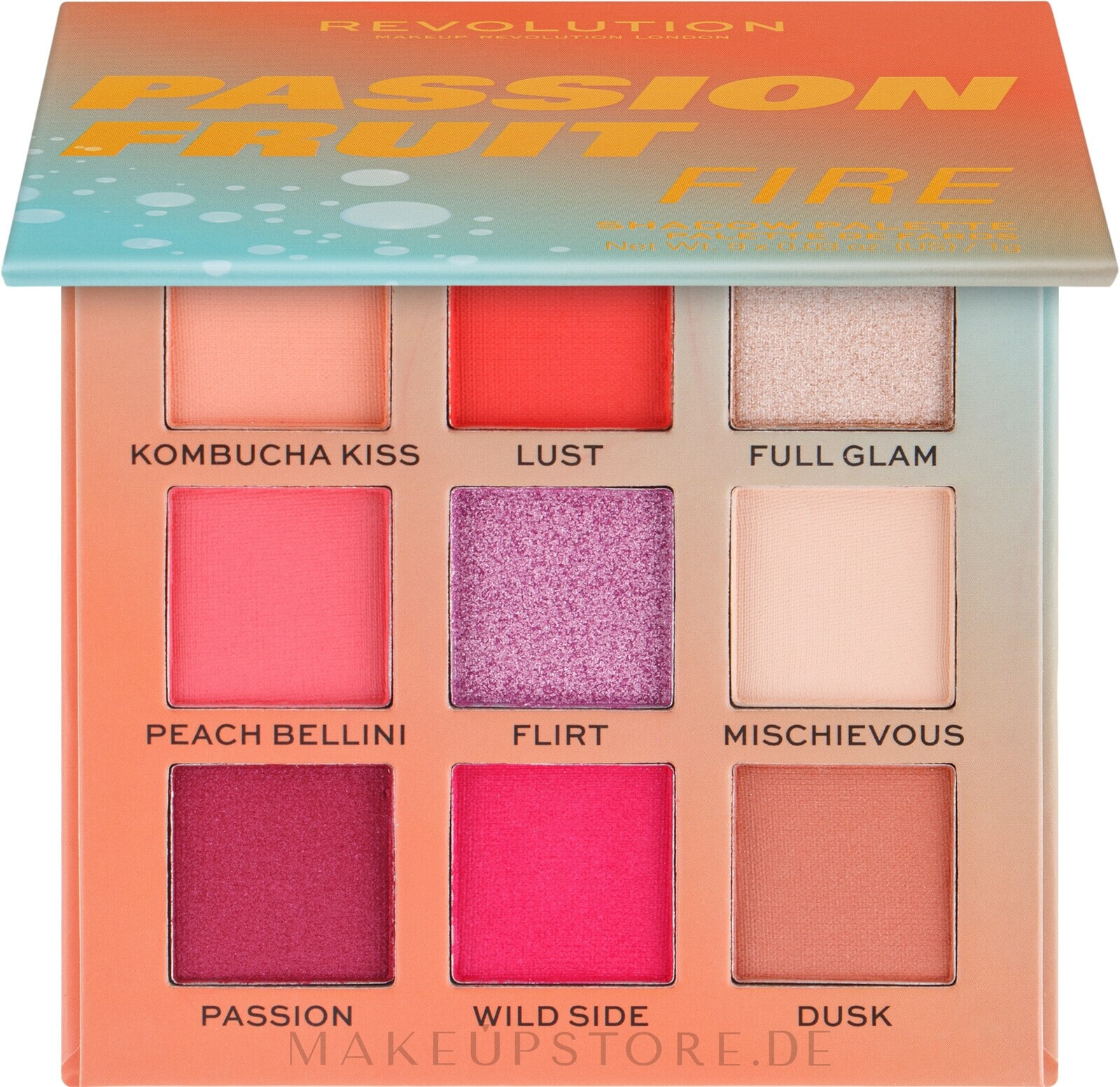 Lidschattenpalette - Makeup Revolution Hot Shot Eyeshadow Palette