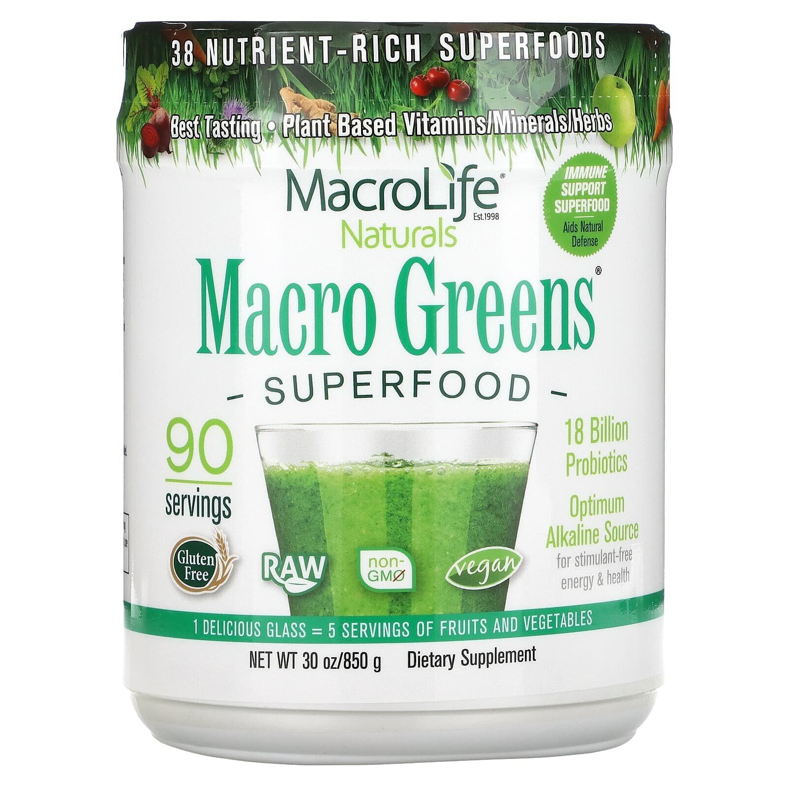 Macro Greens, Superfood, 0.3 oz (9.4 g)