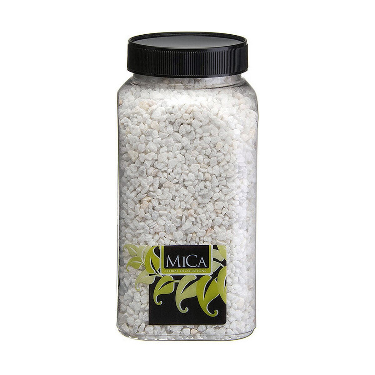 Gravel Mica Decorations White 650 ml