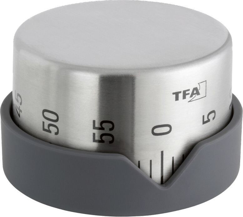 Минутник ТФА механический сребренный (38.1027.10)