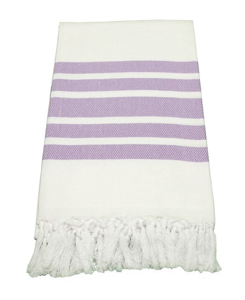 Linum Home herringbone Pestemal Beach Towel