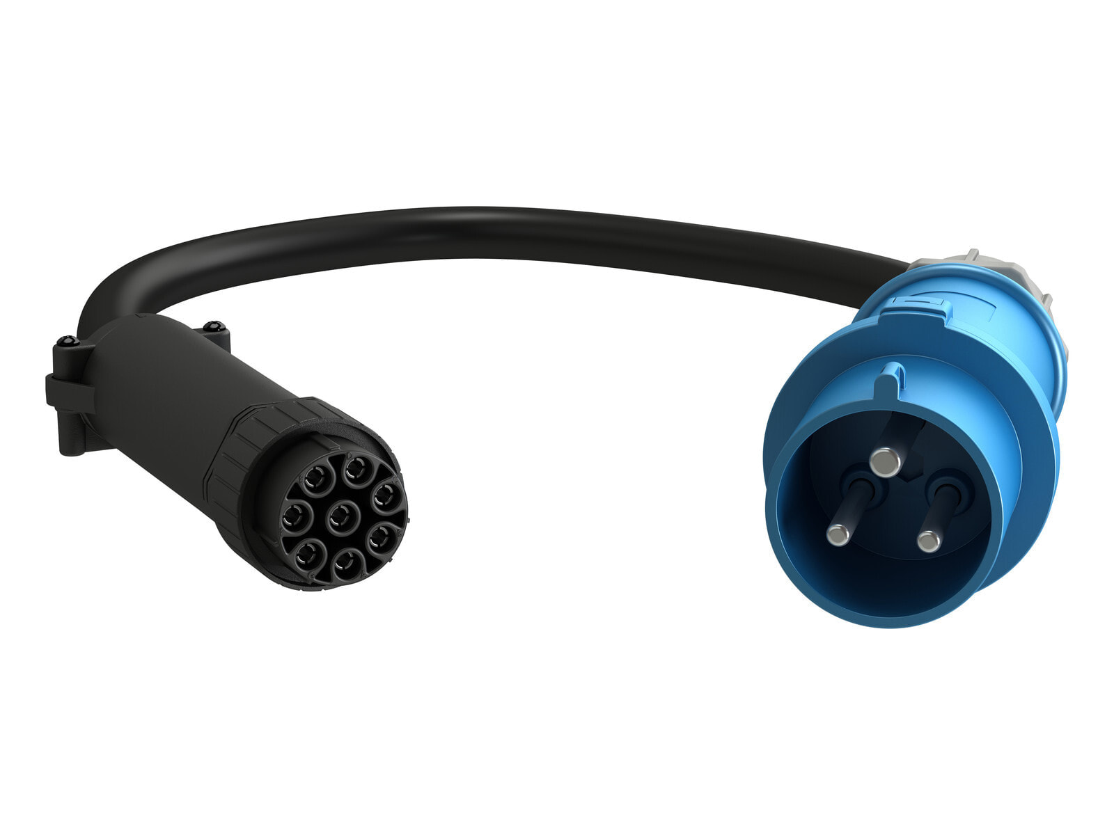 Vertiv FSC1U001 кабель питания Черный/синий 3 m