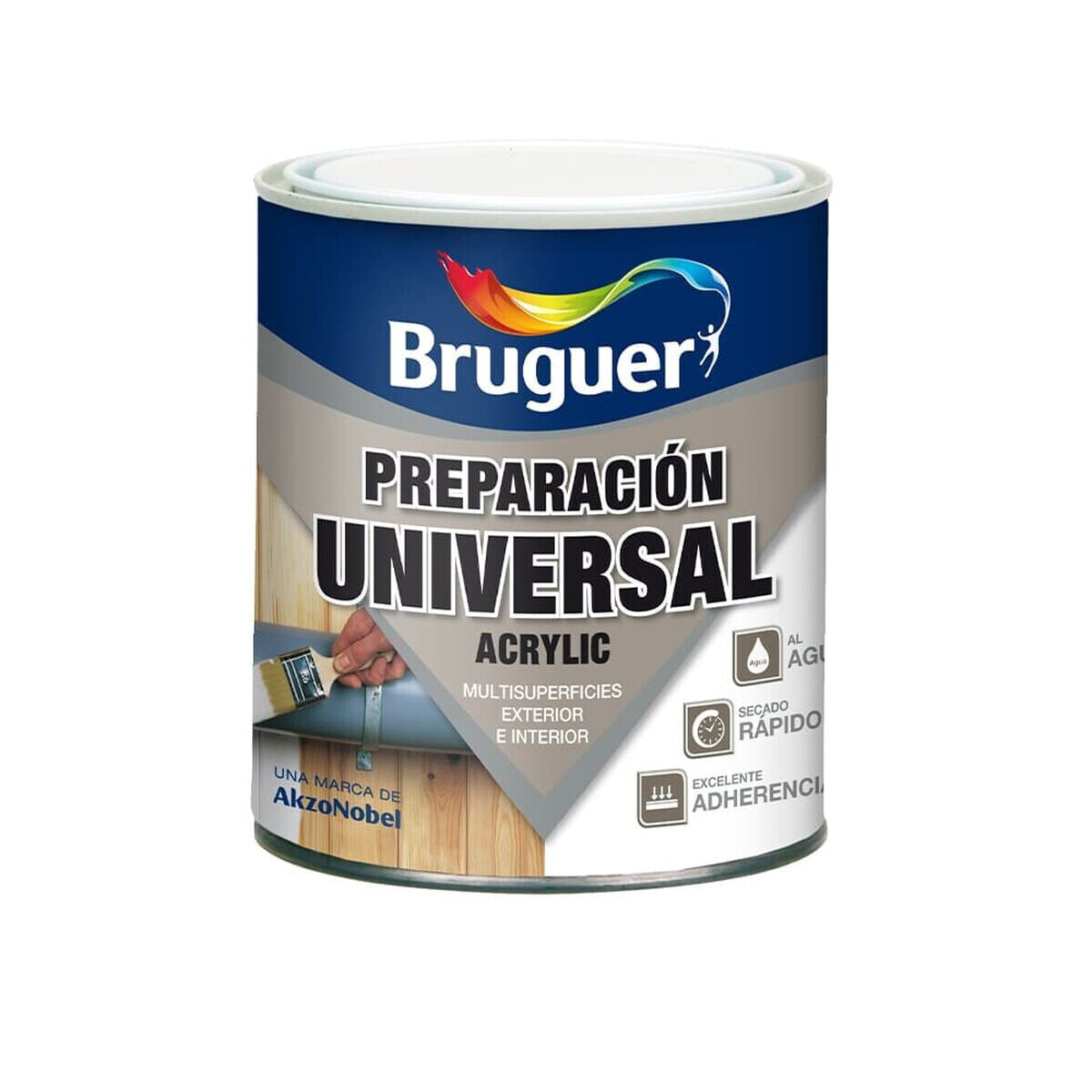 Подготовка поверхности Bruguer 5120577 Универсальный Акрил грунтование Белый 750 ml матовый