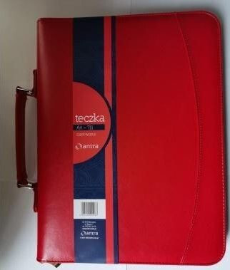 Antra Briefcase A4 711 red ANTRA
