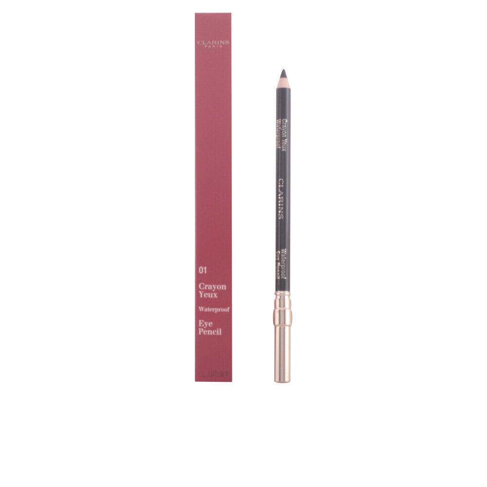 Clarins Waterproof Crayon Yeus Waterproof No.01 Noir Водостойкий карандаш для глаз 1,