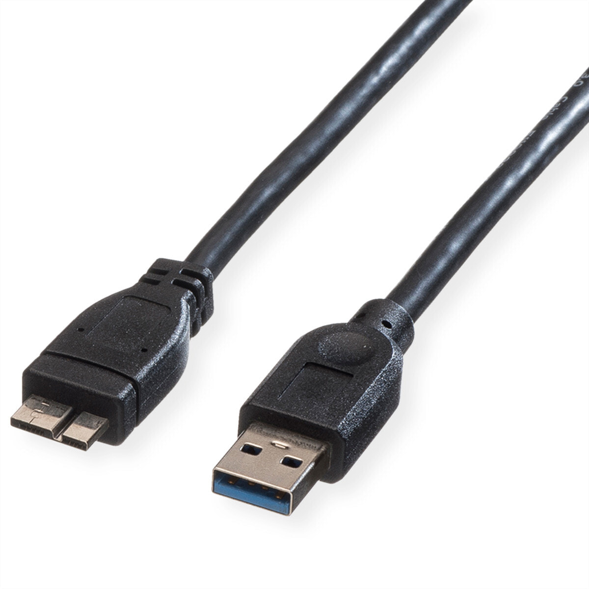 ROLINE 11.02.8874 USB кабель 2 m 3.2 Gen 1 (3.1 Gen 1) USB A Micro-USB A Черный
