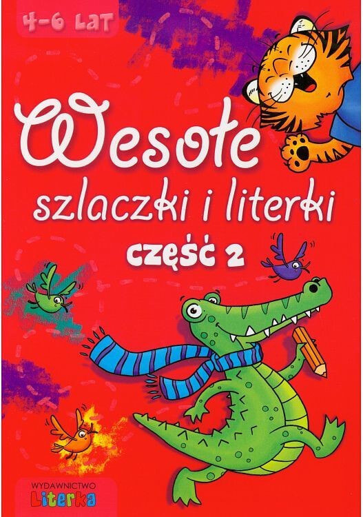 Раскраска для рисования Literka Wesołe szlaczki i literki część 2