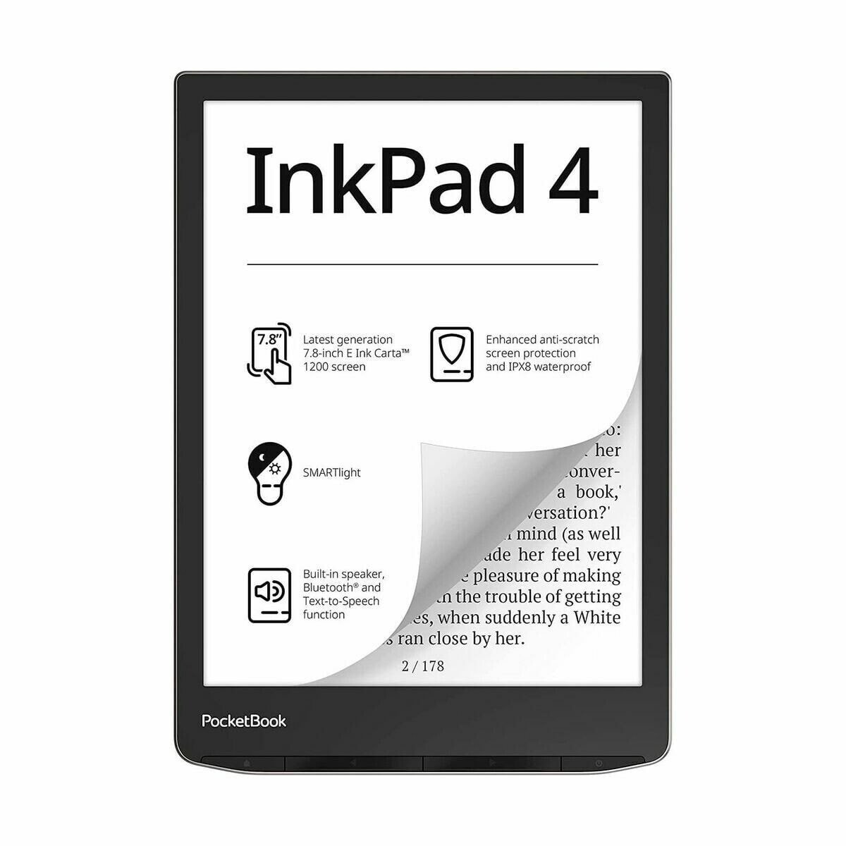 EBook PocketBook PB743G-U-WW Black 32 GB 7.8