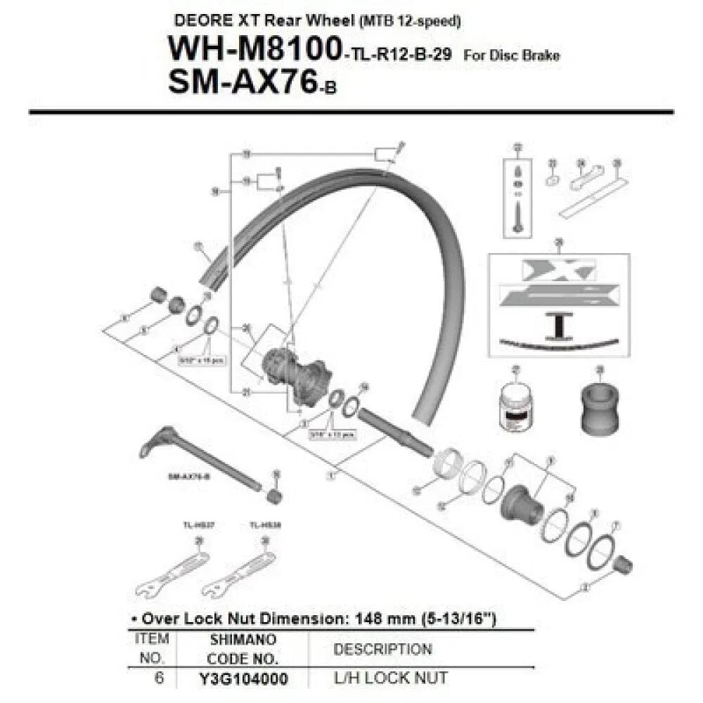 SHIMANO FH-M8110 Left