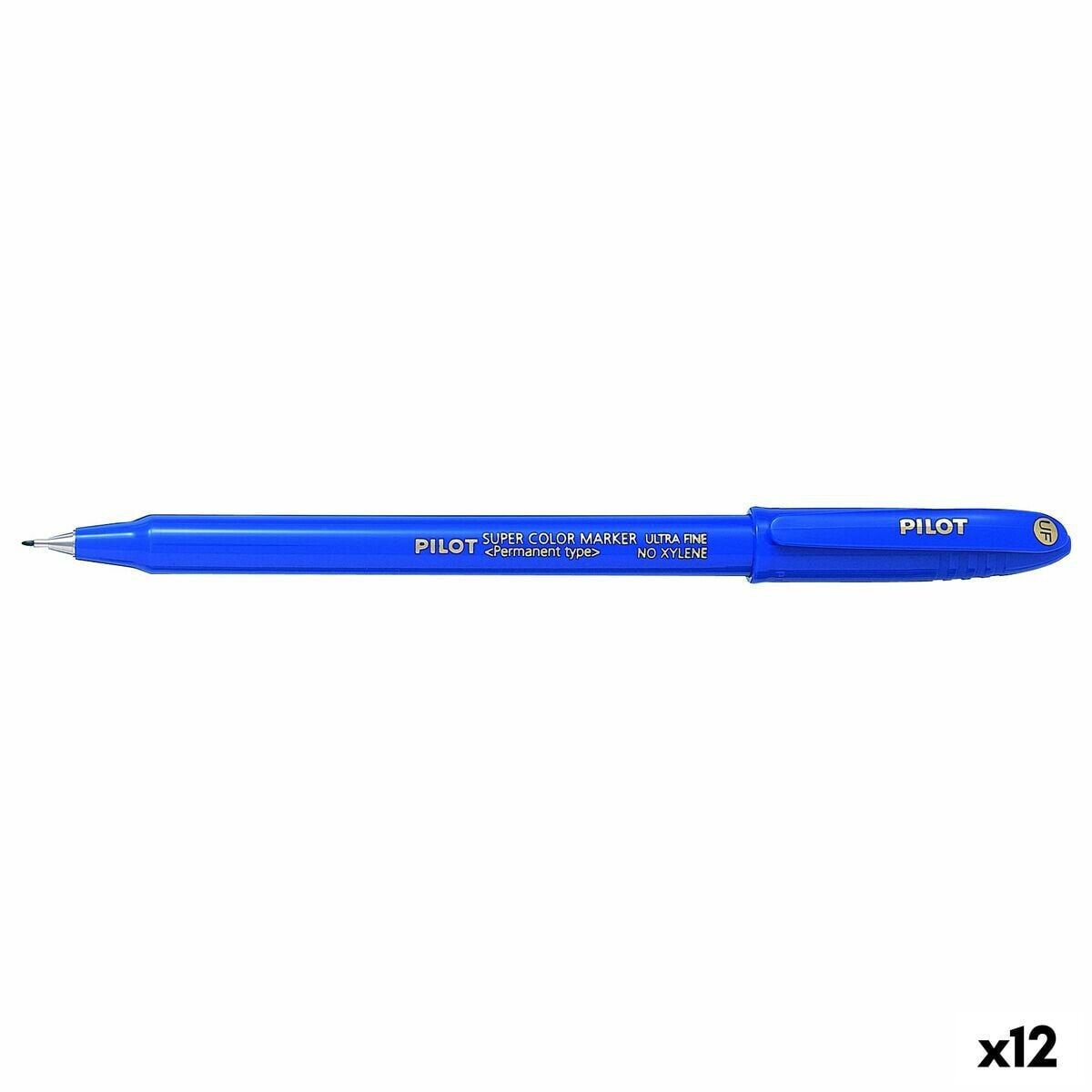 Постоянный маркер Pilot SCA-UF Синий 0,4 mm (12 штук)