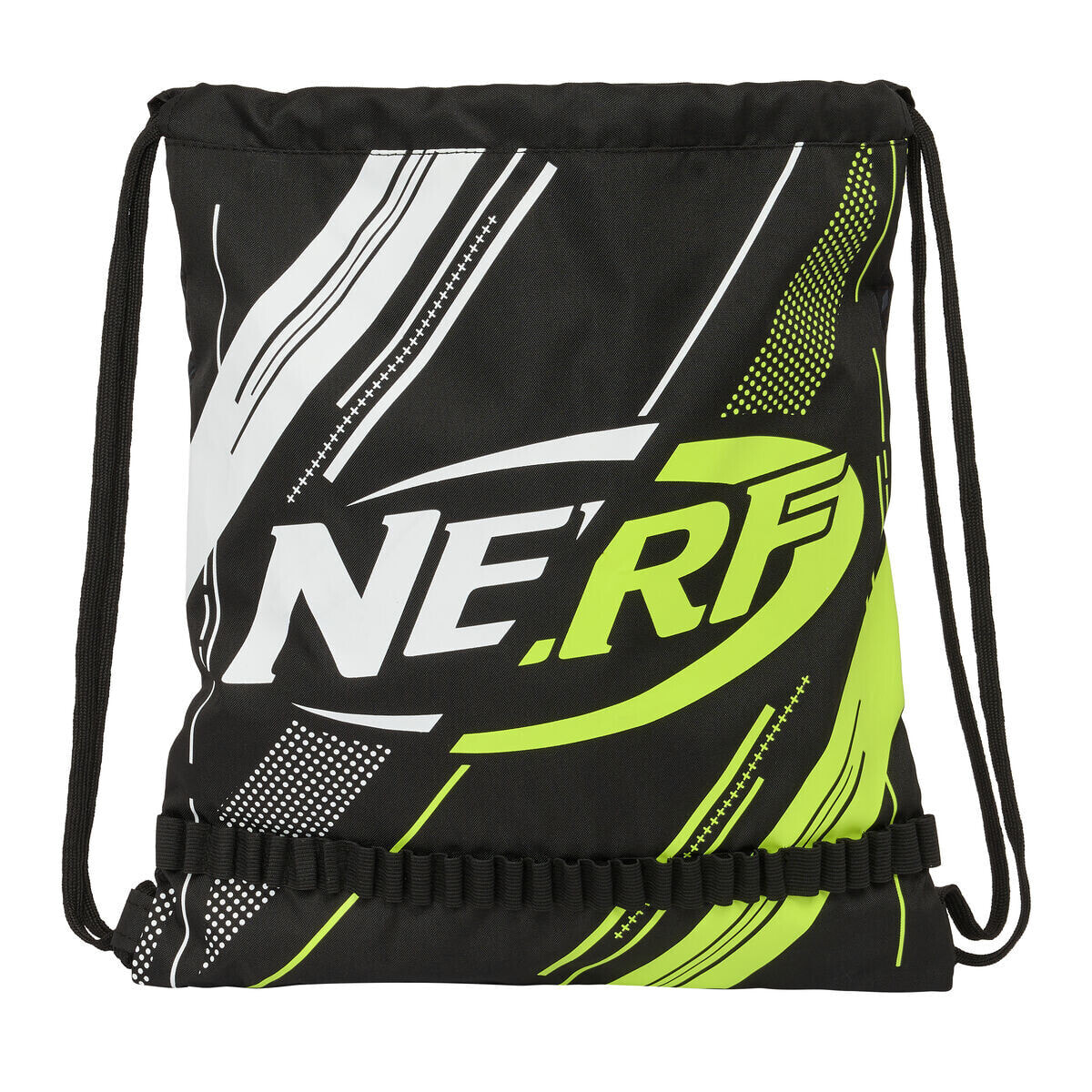 Backpack with Strings Nerf Get ready Black 35 x 40 x 1 cm