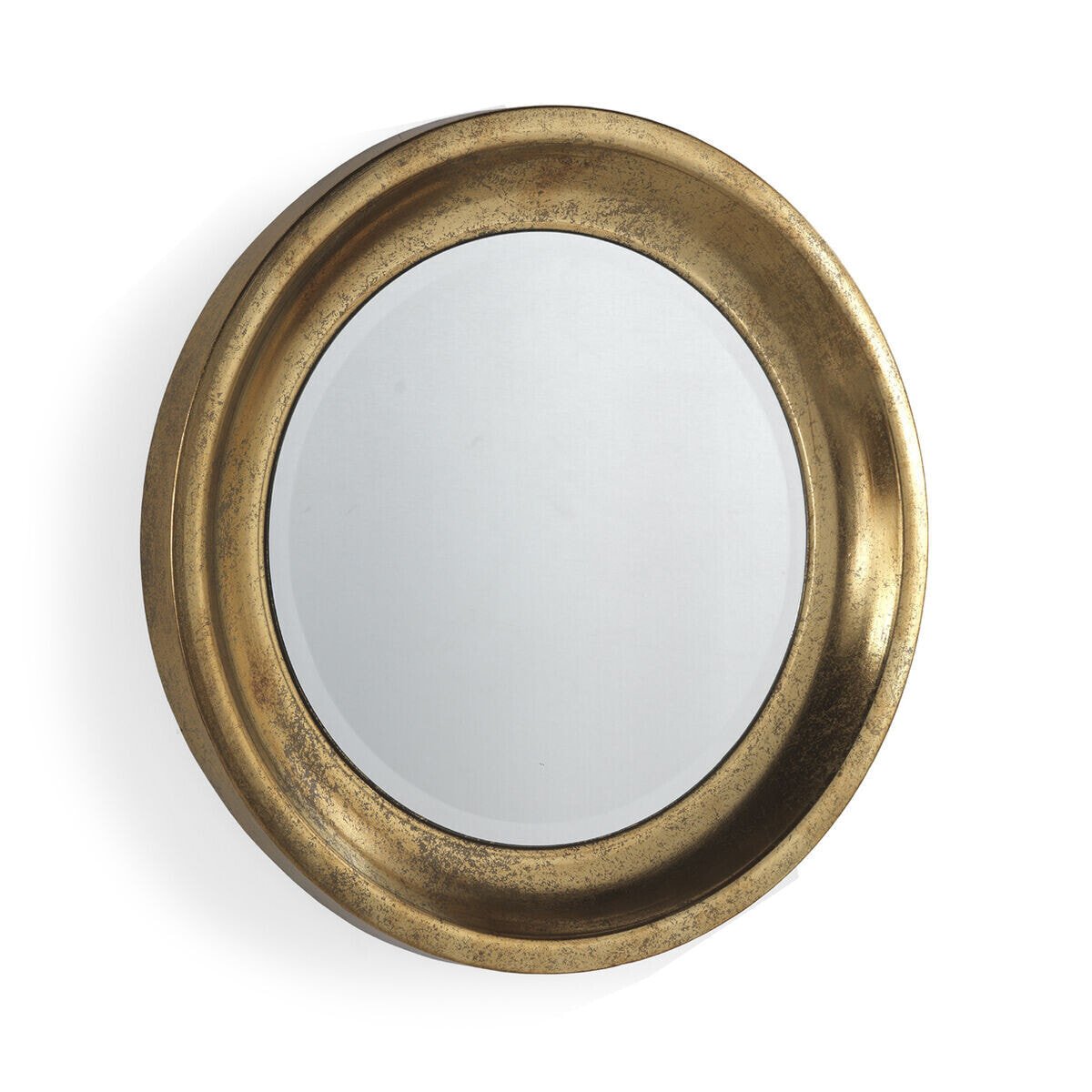 Hanging mirror Alexandra House Living Golden 71 x 71 x 6 cm