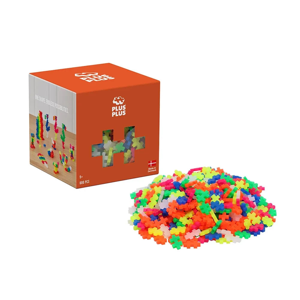 PLUS PLUS Mini Neon (3311) construction game 600 pieces