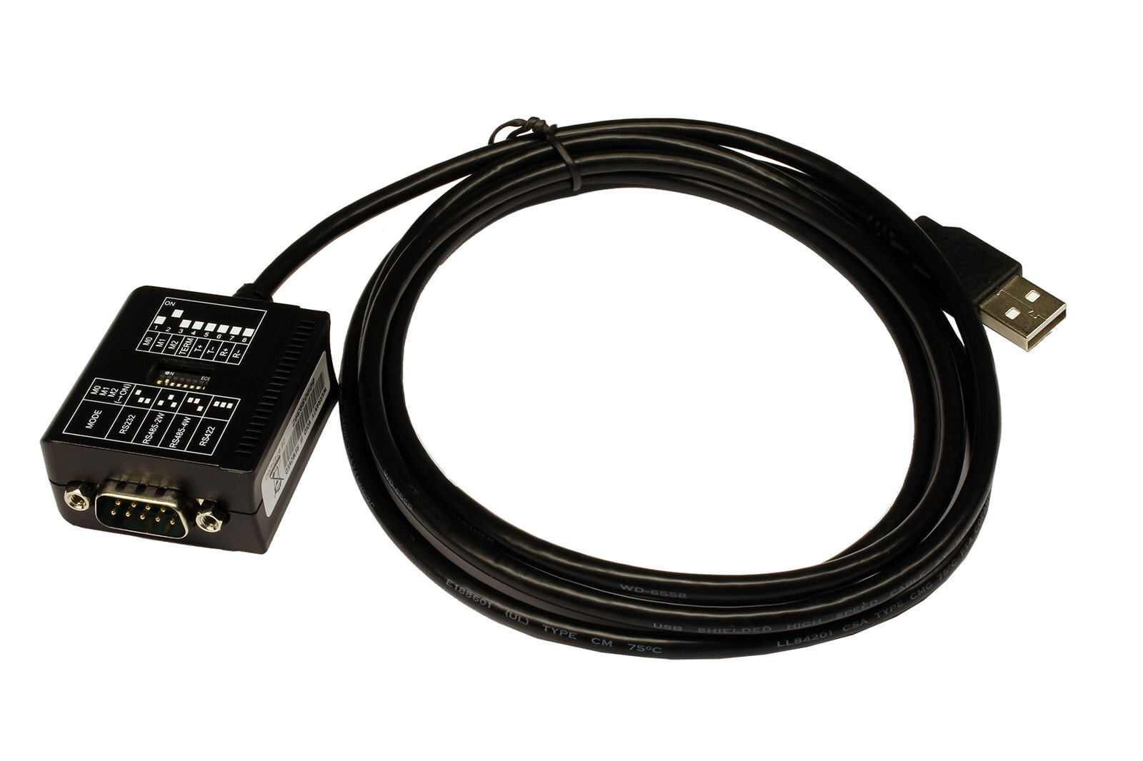 EXSYS EX-1309-9 кабельный разъем/переходник USB 2.0 RS-232/422/485 Черный