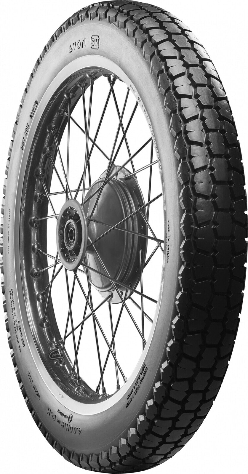 Мотошины летние Avon Safety Mileage MKII AM7 (TT) 400/0 R19 65H