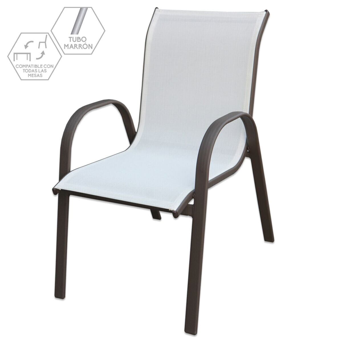 Garden chair Clasic 56 x 68 x 93 cm Iron