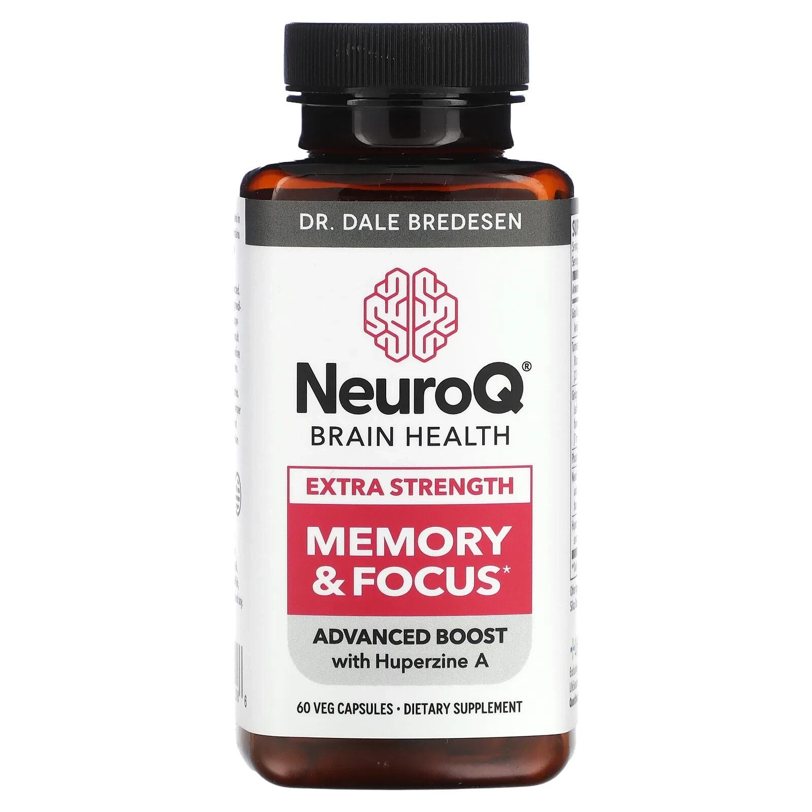 LifeSeasons, NeuroQ Brain Health, Memory & Focus, Extra Strength, 60 Veg Capsules