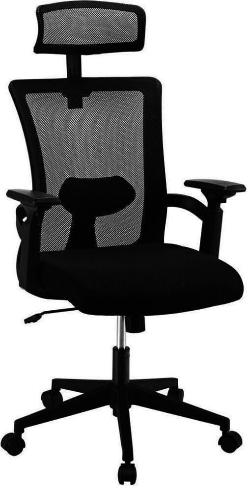 Компьютерное кресло Krzesło biurowe Techly Fotel biurowy Techly obrotowy, wentylowane oparcie, zagłówek