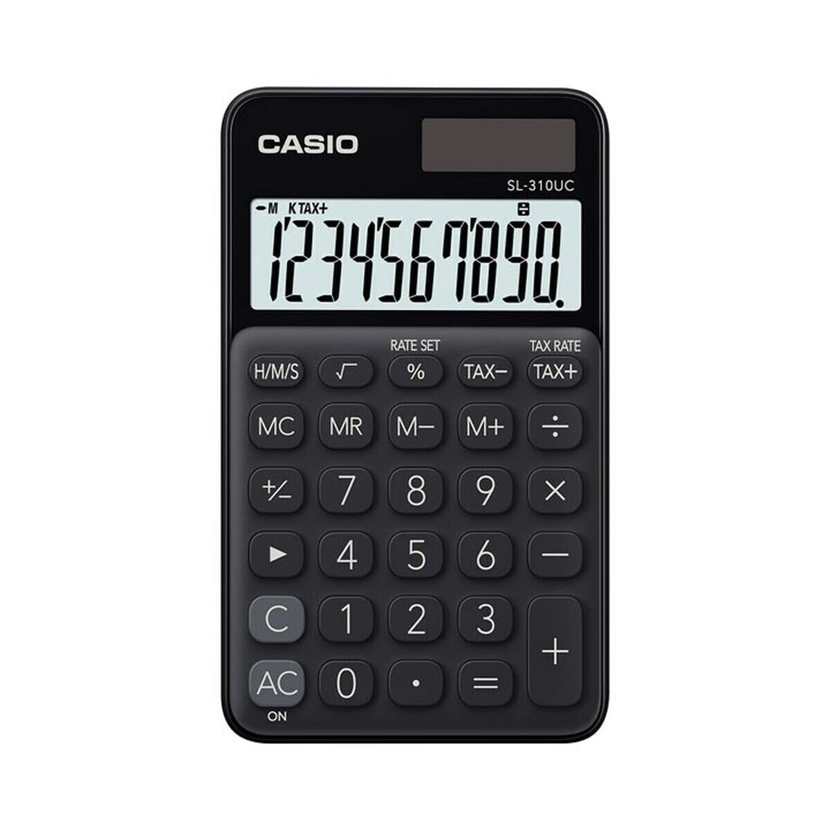 Калькулятор Casio SL-310UC-BK Чёрный Пластик