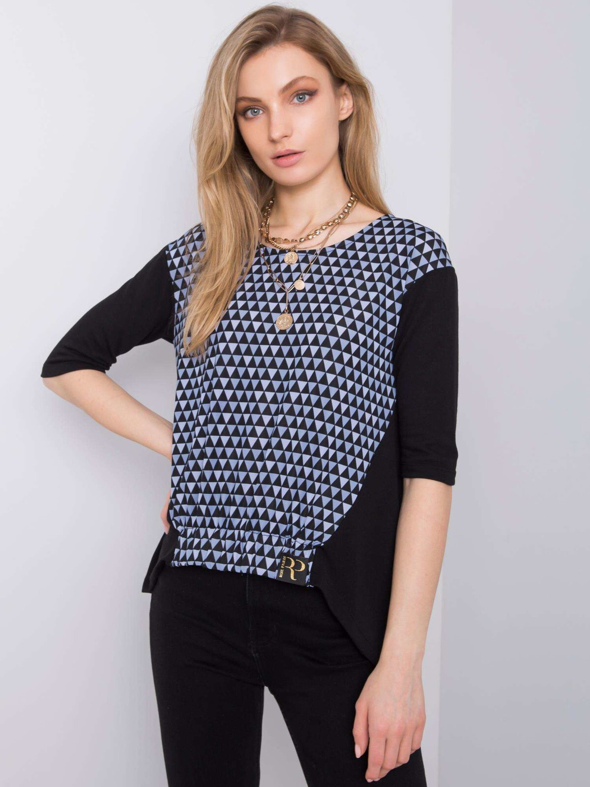 Женская блузка с геометрическим узором  Factory Price