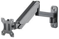 Manhattan TV & Monitor Mount - Wall - Spring Arm - 1 screen - Screen Sizes: 17-32