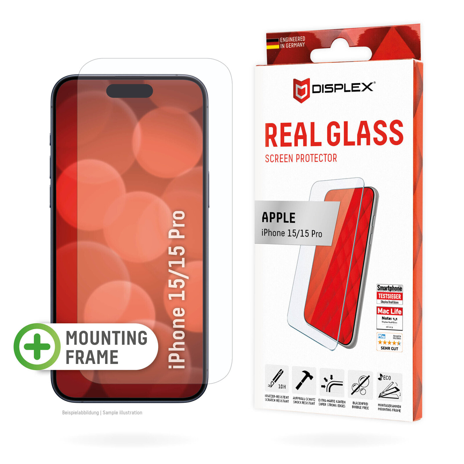 Displex 01840 защитная пленка / стекло для мобильного телефона Прозрачная защитная пленка Apple 1 шт