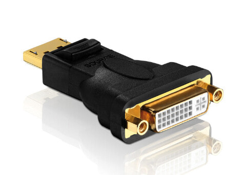 PureLink PI160 видео кабель адаптер DisplayPort DVI Черный
