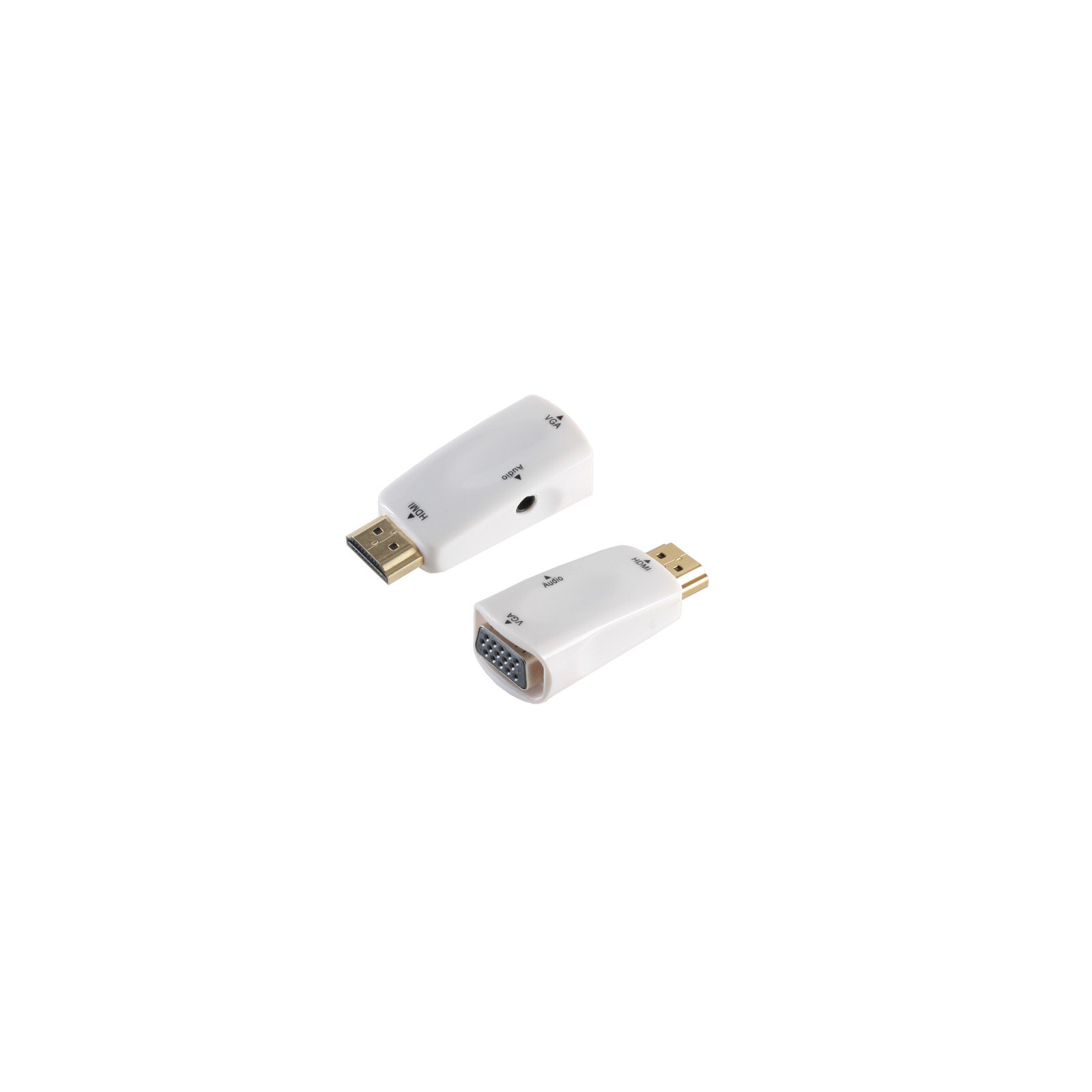 shiverpeaks BS10-01001 видео кабель адаптер HDMI Тип A (Стандарт) VGA (D-Sub) + 3,5 мм Белый